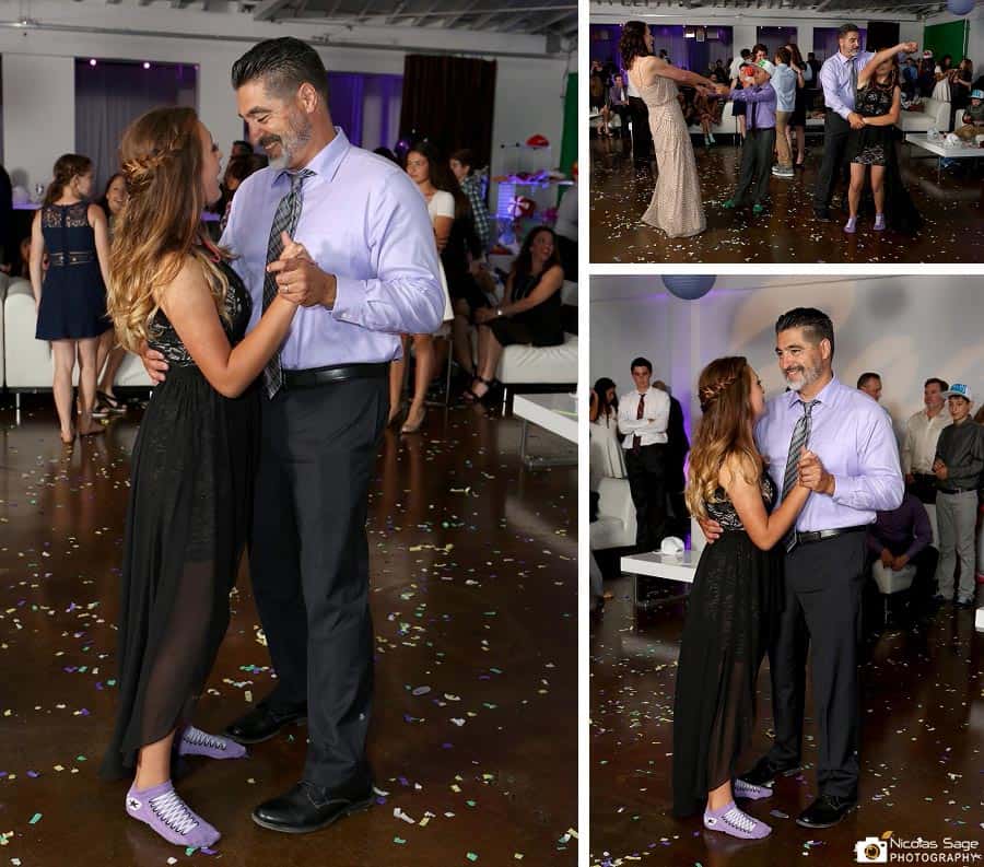 Father and daughter dance bat mitzvah