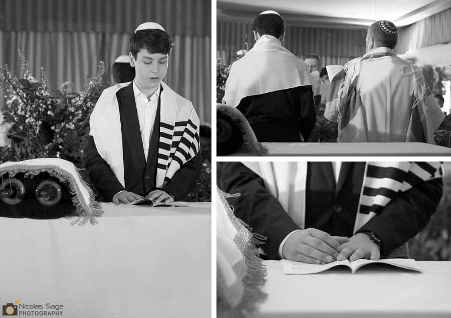 Black and White Bar Mitzvah Photography