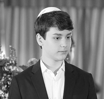 Black and White Bar Mitzvah Photography